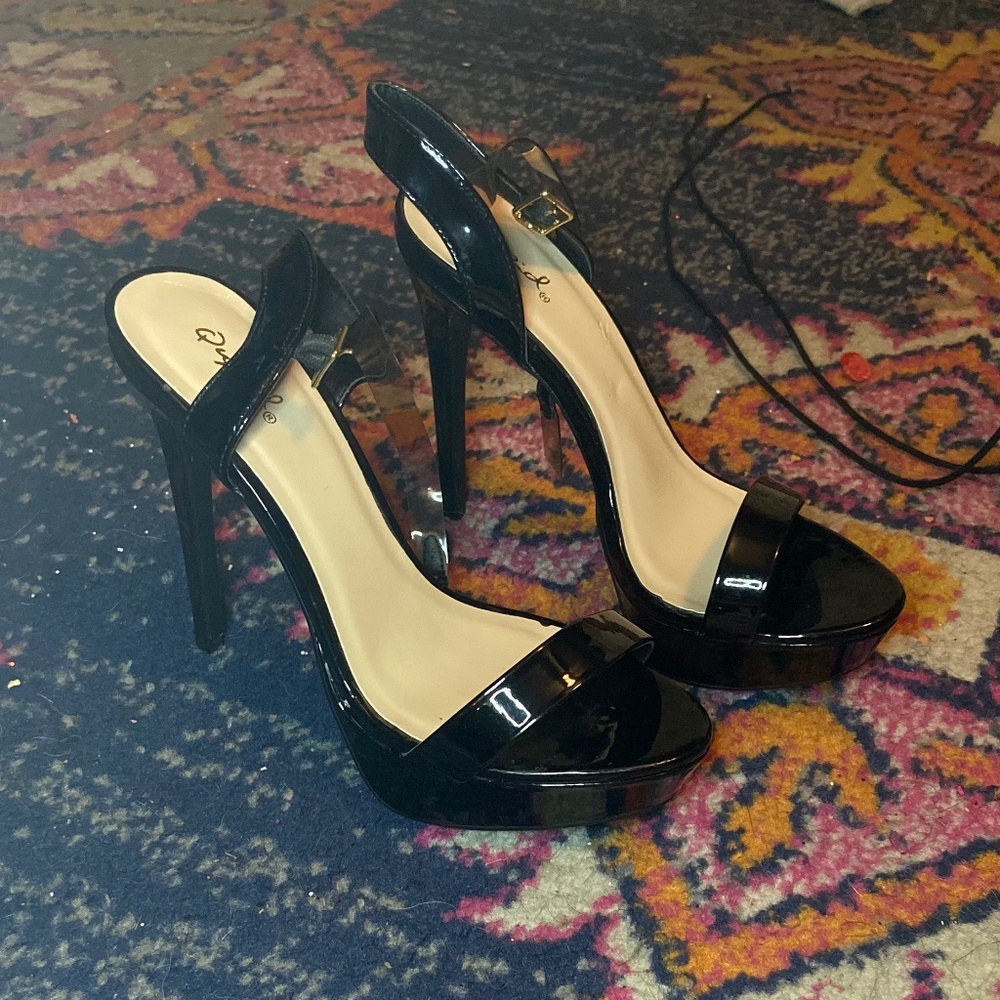 Black heels